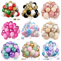 Ballons de fête personnalisés, décorations, ballons en latex imprimés, décorations de mariage, fournitures de fête, ensemble de ballons en gros