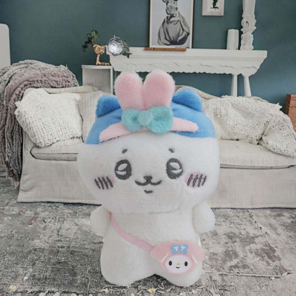 Wholesale Cartoon Beautiful Chiikawa Plush Keychain Cute Hachi Usagi ...