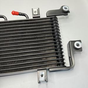 <span class=keywords><strong>Intercooler</strong></span> en aluminium pour moto pour modèles turbocompressés avec un design élégant, kit d'installation par boulons, marque JUIZE, certifié ISO 9001 - Product Image 3