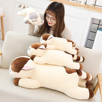 Boneka Kucing Plush OEM Berbobot Ringan dengan Desain Sensorik yang Menenangkan untuk Mengurangi Stres dan Grosir Mainan Hewan Peliharaan