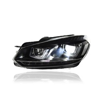 Feux avant LED dynamiques séquentiels super lumineux CREULI Golf MK6 2009-2012 Projecteur DRL Prix d'usine