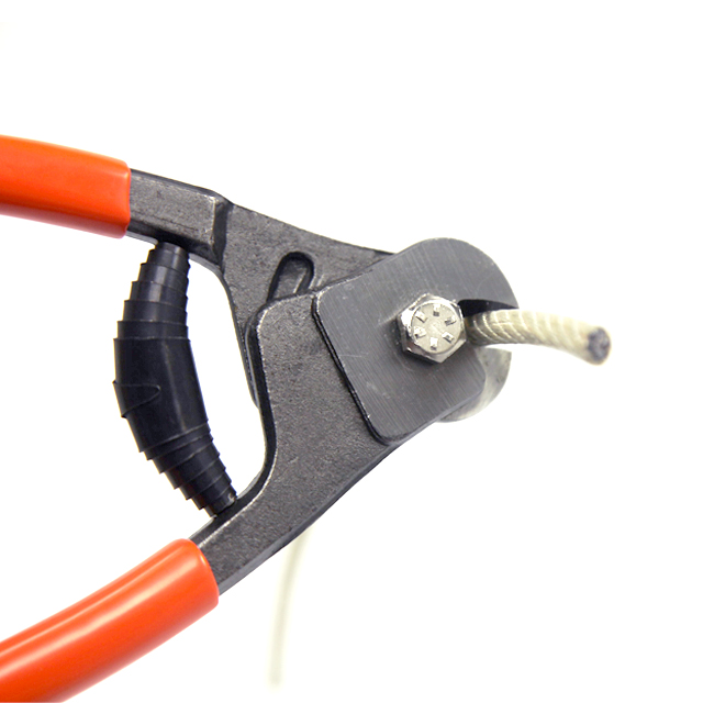 Plastic Dipping Handles Wire Rope 8 in Plier Cutter Wire Cable Cutter