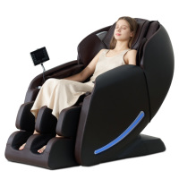 Silla de Masaje 3D SL-Track Moderna con Entrega Rápida en 7 Días, Stock en China, Gravedad Cero, Programas Automáticos, Control por APP, Detección de Salud y Calefacción