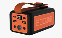 Batteries externes de grande capacité 60000 mAh avec charge rapide PD 22,5 W et lumière LED intégrée, câbles de charge intégrés – Produits tendance d'usine OEM