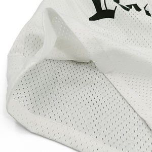 Pantalones cortos de malla en blanco con entrepierna de 5 pulgadas de doble capa de poliéster sublimado personalizado al por mayor para hombres de gimnasio informales - Product Image 5