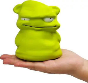 4.7英寸迷你绿色怪物缓慢上升的Squishies，手掌大小怪物Squishy挤压玩具