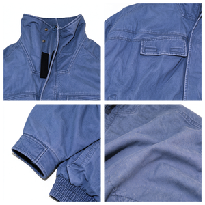 Chaqueta Oversize Unisex Personalizada Estilo Urbano para Hombre, Ajuste Holgado, Cuello Alto, Chaqueta Cargo, Venta al por Mayor, Abrigo Casual Vintage para Parejas TKAN1003 - Product Image 4