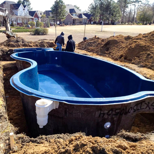 Piscina <span class=keywords><strong>de</strong></span> <span class=keywords><strong>Fibra</strong></span> <span class=keywords><strong>de</strong></span> <span class=keywords><strong>Vidrio</strong></span> Enterrada <span class=keywords><strong>de</strong></span> 6 Pies <span class=keywords><strong>de</strong></span> Profundidad, Personalizable en Forma y Tamaño, Piscina Exterior, Piscina <span class=keywords><strong>de</strong></span> <span class=keywords><strong>Fibra</strong></span> <span class=keywords><strong>de</strong></span> <span class=keywords><strong>Vidrio</strong></span> para Azotea - Product Image 2