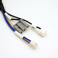 Kabel Harness Peralatan Multi-Branch, Perakitan Kabel Konektor Terminal Campuran dengan Label & Pembungkus Pita untuk Refrigerasi