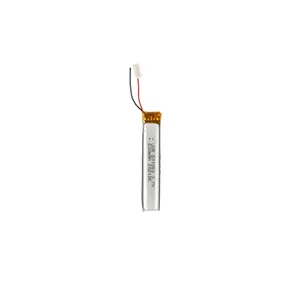 Factory Wholesale Customized Dimension 501050 230mah 3.7v Rechargeable Lithium Polymer Battery