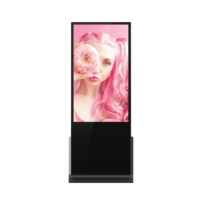 Affichage numérique sur écran infrarouge Totem Wifi Affiche LED Luminosité Affichage publicitaire sur pied Écrans LED complets Affiche LED