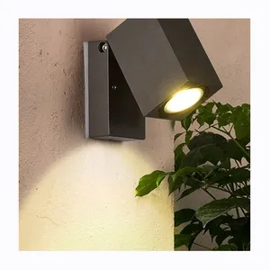 New Led 5 Wát ánh sáng ngoài trời GU10 có thể điều chỉnh gấp sconce không thấm nước IP65 bên ngoài hiên Đèn sân vườn tường lịch thi đấu đèn