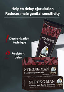 VENTA CALIENTE Venta al por mayor Gel Hombres Parte privada Ampliación Masaje Crema de retraso fuerte - Product Image 2