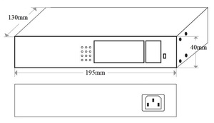 Unmanaged 10*10/100M RJ45 Ports PoE Switch 1-8 Can Support IEEE 802.3 Af/at Standard Network Switches for <b>IP</b> <b>Cameras</b> CCTV - Product Image 2