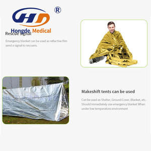 Essenziale per il salvataggio di emergenza e le attività all'aperto coperta di alluminio luce ultravioletta minimalista portatile per l'emergenza - Product Image 4