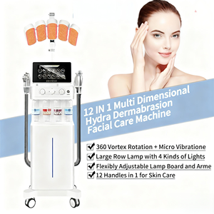 เครื่องดูแลผิว 14 in 1 Hydra Skin Care ดูแลผิวอย่างครบวงจร พร้อมระบบสั่นสะเทือนความถี่สูงแบบเส้นตรงเพื่อทำความสะอาดรูขุมขน - Product Image 1