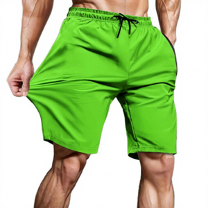 Shorts Cargo Homme 2026 Tendance en Maille Tricotée Respirante, Taille Mi-Haute Élastique, Séchage Rapide, Idéal Fitness, Course et Loisirs Estivaux - Product Image 3