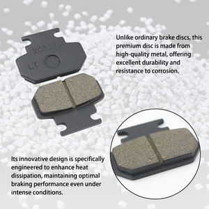 LING QI Plaquettes de frein avant arrière hydrauliques pour moto <span class=keywords><strong>50cc</strong></span> 250cc ATV <span class=keywords><strong>Quad</strong></span> Go Kart Most Chinese Dirt Pit Bike Scooter - Product Image 4