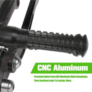 Xxun ชุดที่พักเท้ามอเตอร์ไซค์แบบปรับได้สำหรับรถจักรยานยนต์ยามาฮ่า MT07 FZ07 mtfz 07 2013-2016 - Product Image 3