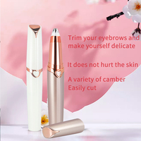 Mini-tondeuse rechargeable pour femme, outil d'épilation, rasoir à sourcils, stylo rasoir pour sourcils
