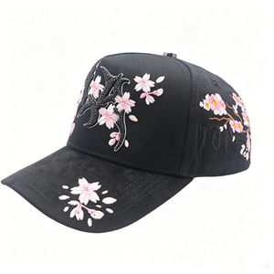 Gorra <span class=keywords><strong>de</strong></span> 5 Paneles Personalizada con Bordado para Hombre, Gorras <span class=keywords><strong>de</strong></span> Camionero Vaqueras para Hombre, <span class=keywords><strong>Sombrero</strong></span> <span class=keywords><strong>de</strong></span> Béisbol <span class=keywords><strong>de</strong></span> Gamuza Personalizado, Sombreros Mexicanos - Product Image 3