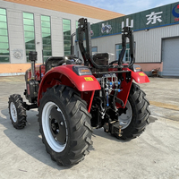 Petit tracteur agricole 4x4, tracteur agricole 25hp 30hp 40hp 50hp 60hp 70hp, tracteur utilitaire avec certification CE