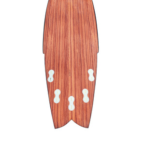 لوح تزلج من الألياف الزجاجية رخيص الثمن بسعر الجملة ، لوح تزلج من الراتينج الإيبوكسي رباعي النواة لركوب الأمواج وركوب الأمواج مع مقود - Product Image 4