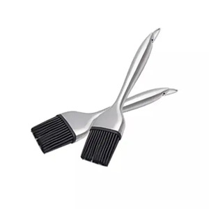 แปรงทาซิลิโคนด้ามจับสแตนเลส 30x4.5 ซม. สำหรับบาร์บีคิว ครัว ใช้ทาเนย ทนทาน ดีไซน์สวยงาม - Product Image 1