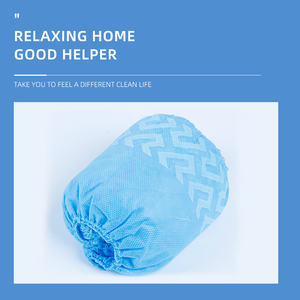 100 pièces couvre-chaussures en plastique jetables couvre-chaussures pantoufles pour hommes - Product Image 5