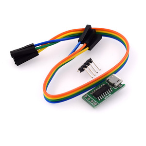 CH340C USB a TTL Puerto serie ISP Módulo de descarga 51 STM32 Micro <span class=keywords><strong>Win7</strong></span> 10 - Product Image 3