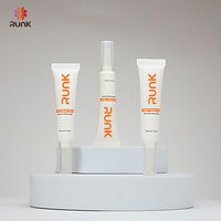 Tube d'emballage cosmétique de crème de réparation nourrissante profonde avec tête de Gel de silice crème de réparation de cuticules d'ongle Tubes de brosse douce en Silicone