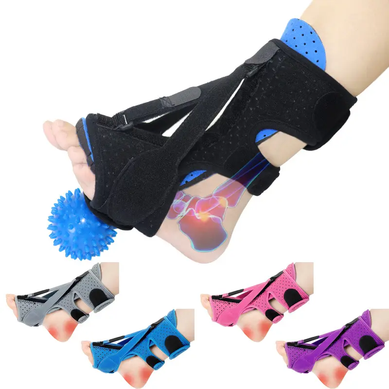 Hochwertige Drop Foot Orthesen Verstellbare Träger Fuß stütze Knöchel Fuß orthese Für Erwachsene
