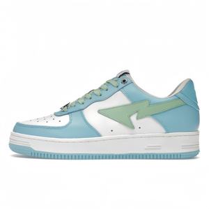 2026 New Luxury Bapeed Men's <b>Sneakers</b> High Quality Classic <b>Leather</b> Casual Walking Shoes Outdoor Breathable Basketball Shoes - Product Image 4