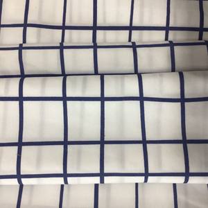 Conception à carreaux personnalisée Tissu de drap de lit en microfibre largement utilisé imprimé dispersé brossé Tissu déco maison - Product Image 2