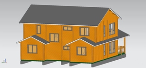 <span class=keywords><strong>Casa</strong></span> Prefabricada de Madera de 2 Pisos, Villa Espaciosa de 252.5 m² con 3-4 Dormitorios, <span class=keywords><strong>Casa</strong></span> Modular Personalizable para Residencia, Resort y Vacaciones - Product Image 4