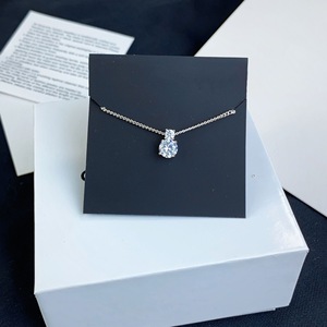 Collar de Lágrimas del Nilo de Alta Calidad, Joyería de Moda, Colgante de Cristal con <span class=keywords><strong>Diamantes</strong></span> Brillantes, Cadena de Clavícula Simple y Elegante - Product Image 6