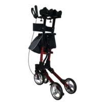 Marcheur vertical pour marcheur de 300lb, appareil avec roues en métal, aide à la marche