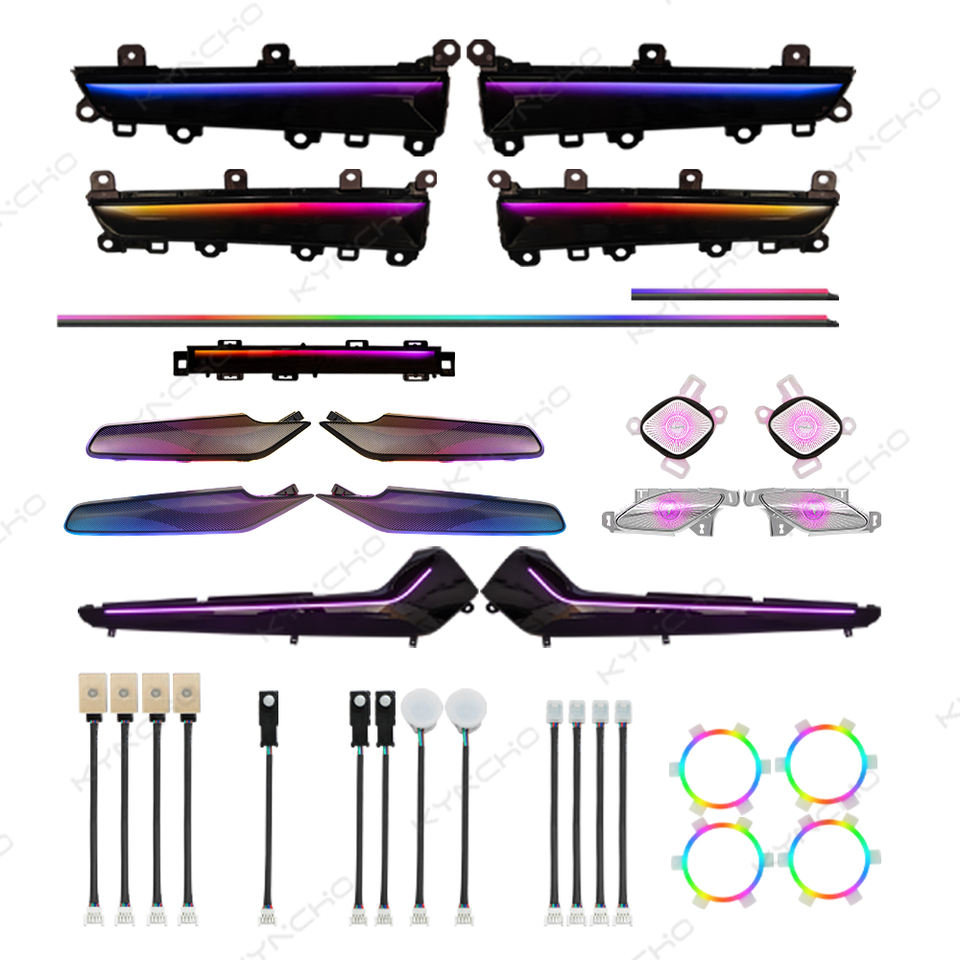 For Honda Civic 2023 2024 2025 Car Ambient Light Led Lamps Automotive Ambient Lighting Serving Interior Led Marquee Neon Light