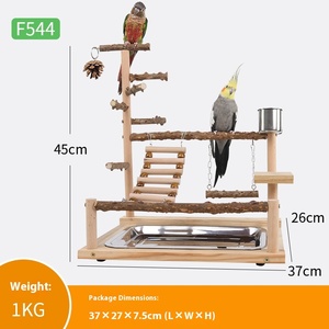 Jaring Panjat Burung Zanthoxylum Bungeanum, Tangga Latihan, Ayunan, Mainan Burung, Jembatan Gantung, Perlengkapan Burung Ramah Lingkungan - Product Image 6