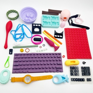 Tùy chỉnh <span class=keywords><strong>Silicone</strong></span> bảo vệ bao gồm cho vẻ đẹp & mỹ phẩm Sản phẩm | OEM mềm <span class=keywords><strong>Silicone</strong></span> trường hợp cho công cụ trang điểm - Product Image 3