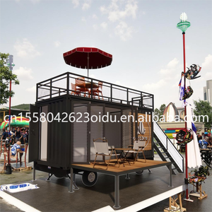 Maison préfabriquée moderne personnalisée, petite et portable sur roues, maison intégrée écologique sur remorque pour le camping, maison à ossature en acier - Product Image 2
