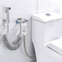 Filtre à eau pour robinet en coton PP / filtration en 15 étapes, filtre de douche pour eau dure, filtre d'entrée pour chauffe-eau