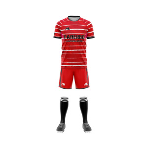 100% Polyester Sublimation Printed <b>Men's</b> Adult Garment Dyed Wholesale Soccer Jersey Custom Team Name Numbers Breathable Short - Product Image 1