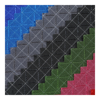 Tissu matelassé diamant en nylon 420D 2 tons
