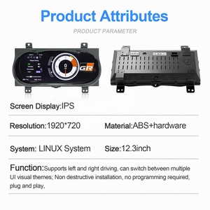 New Upgrade <b>for</b> Toyota Hilux Revo 2015 2020 <b>Car</b> Digital Cluster Kilometer <b>Speedometer</b> Virtual Cockpit Ghost Screen LCD Dashboard - Product Image 4