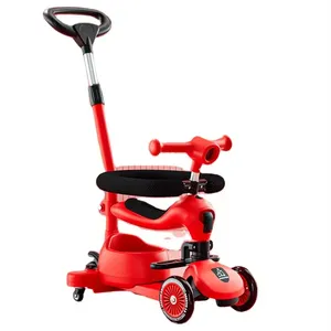 Tricycle pour bébé en plastique Baby Rid On Car Porte-bébé Walker Tricycle pour bébé