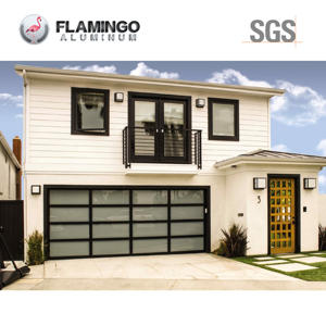 Nouveau modèle Fabricants chinois de portes de <span class=keywords><strong>garage</strong></span> avec porte piétonne Porte de <span class=keywords><strong>garage</strong></span> commerciale avec ouvre-porte pour piétons - Product Image 1