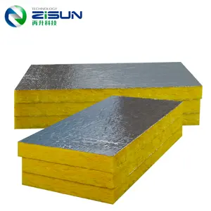 알루미늄 호일 베니어 유리솜 담요 또는 목록 또는 섬유유리 모직 코일 펠트를 가진 0.035W/mK 벽 또는 지붕 열 절연제