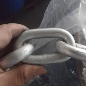 China Hersteller feuer verzinkte offene Glieder kette verzinkte Kabel kette