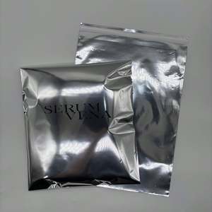 Sobres de Envío de Poliéster Plateados con Logotipo Personalizado, Bolsas de Correo Metálicas Autosellables para Ropa, Bolsas de Mensajería de Aluminio - Product Image 6